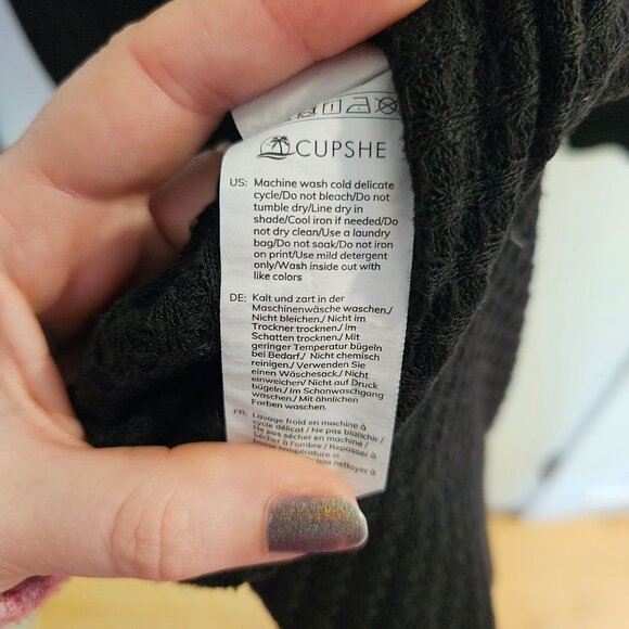 3/$15 black sweater dress - Picture 5 of 5